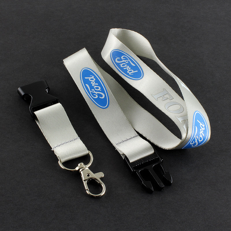 Ford Silver Keychain Lanyard - Image 2