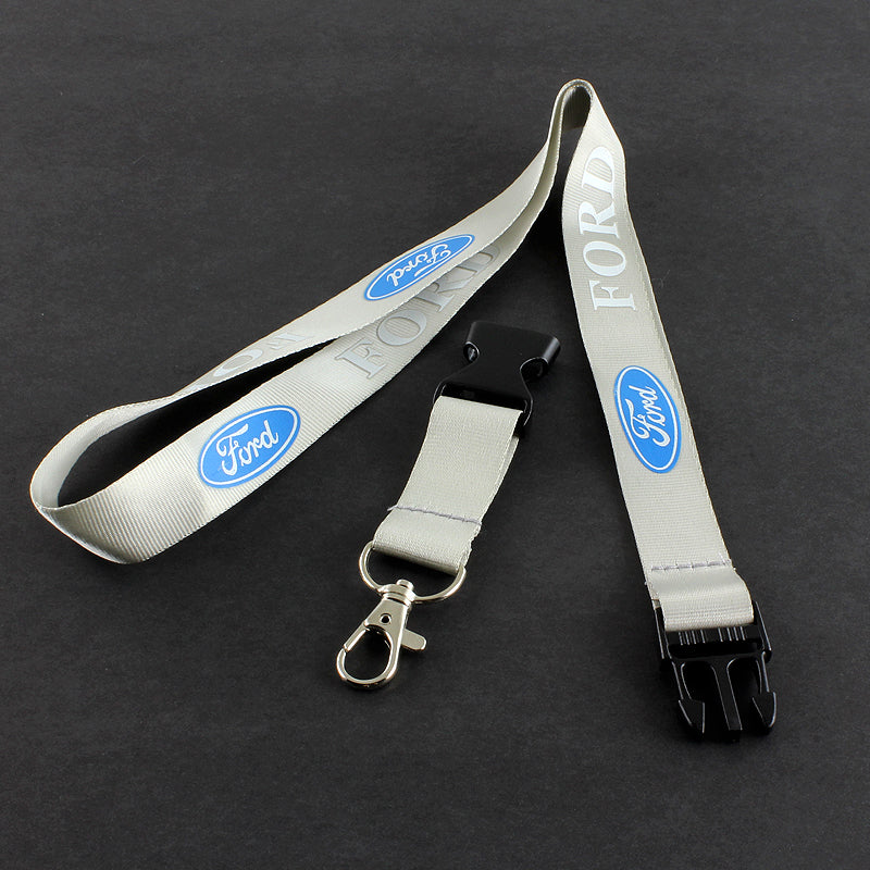Ford Silver Keychain Lanyard - Image 3