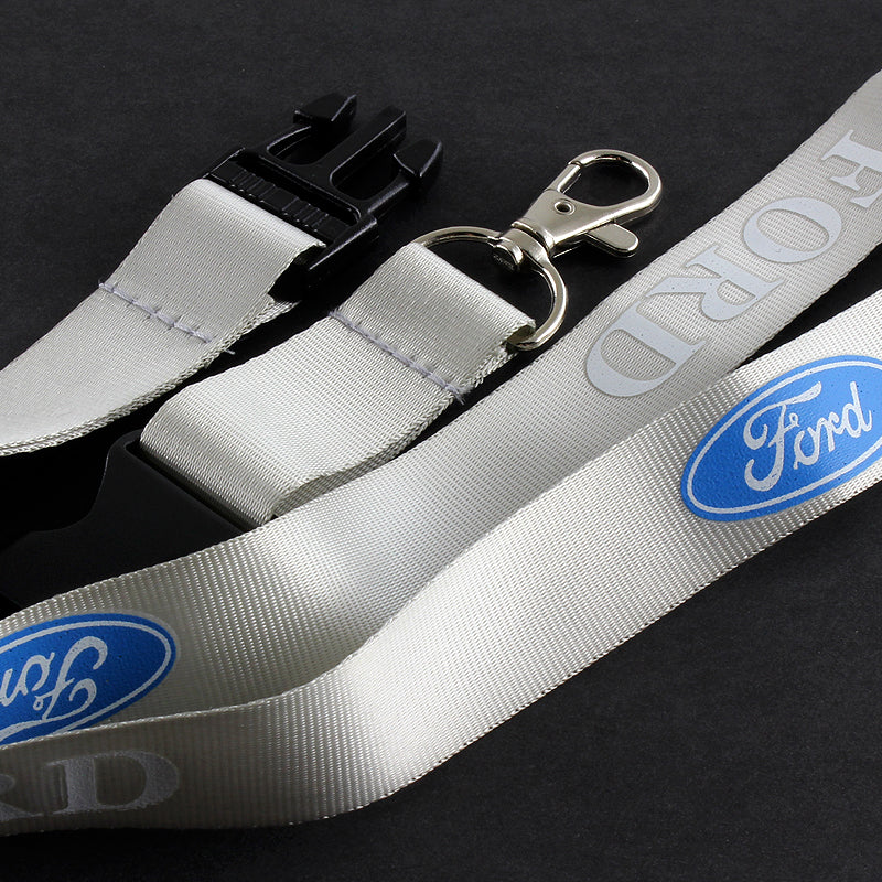 Ford Silver Keychain Lanyard - Image 4