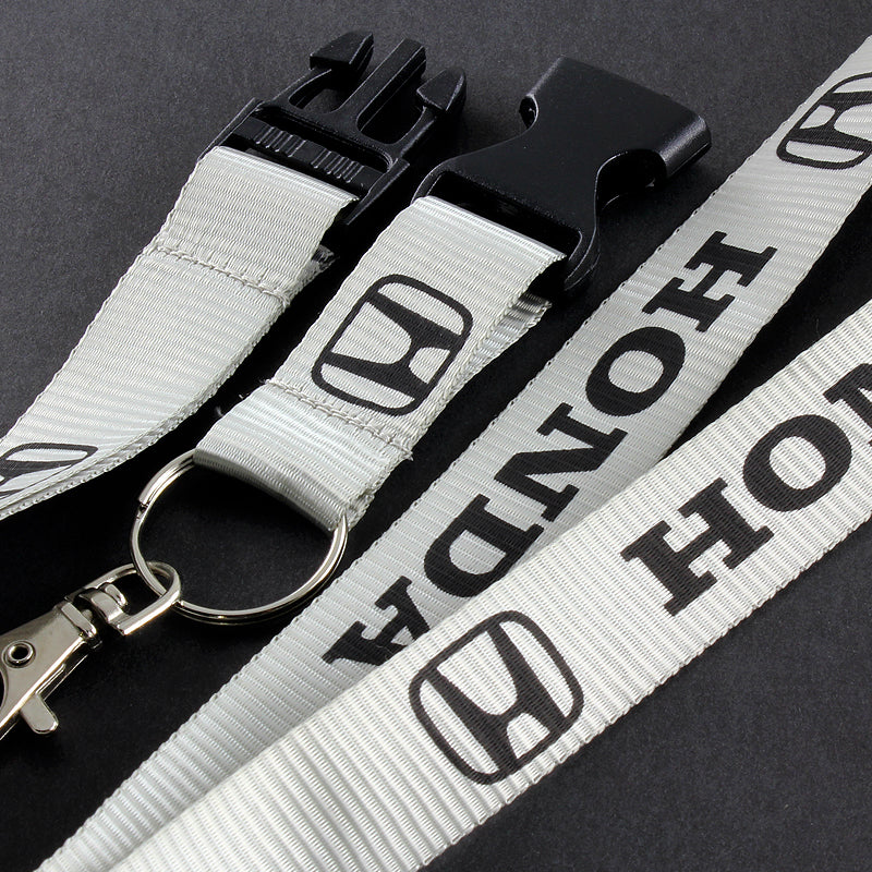 Honda Silver Keychain Lanyard - Image 2