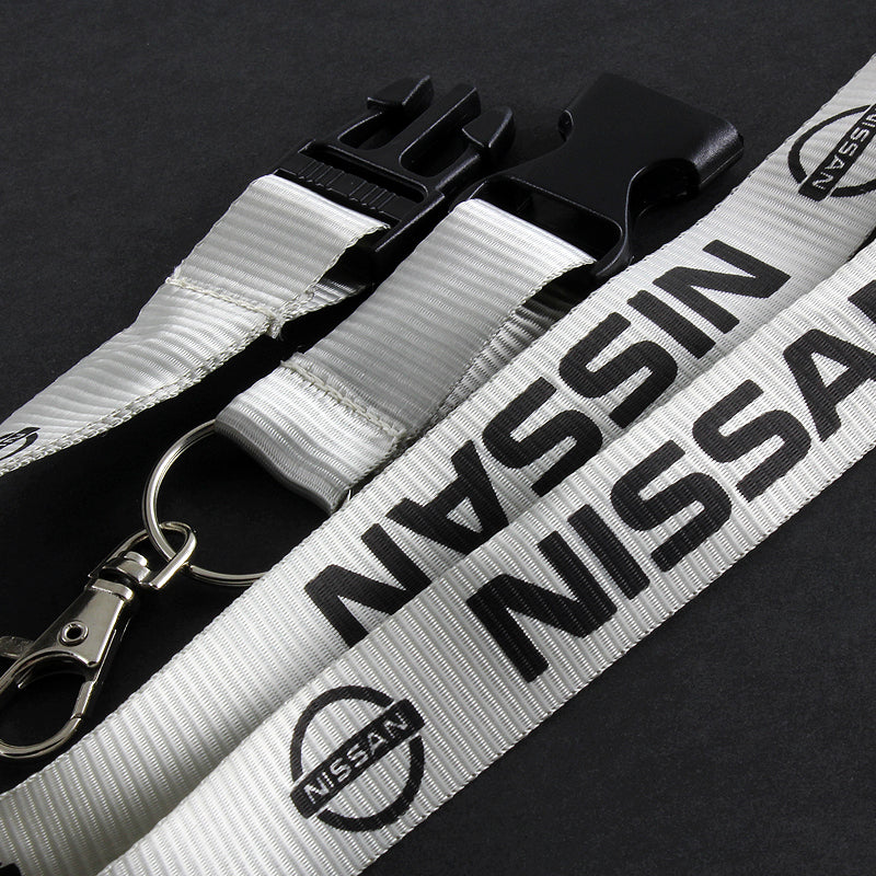 Nissan Silver Keychain Lanyard - Image 2