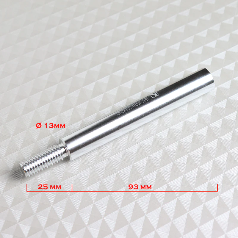 SILVER M10 x 1.5 Skunk2 Long Shifter Extender Extension 4.5" For HONDA / ACURA - Image 3