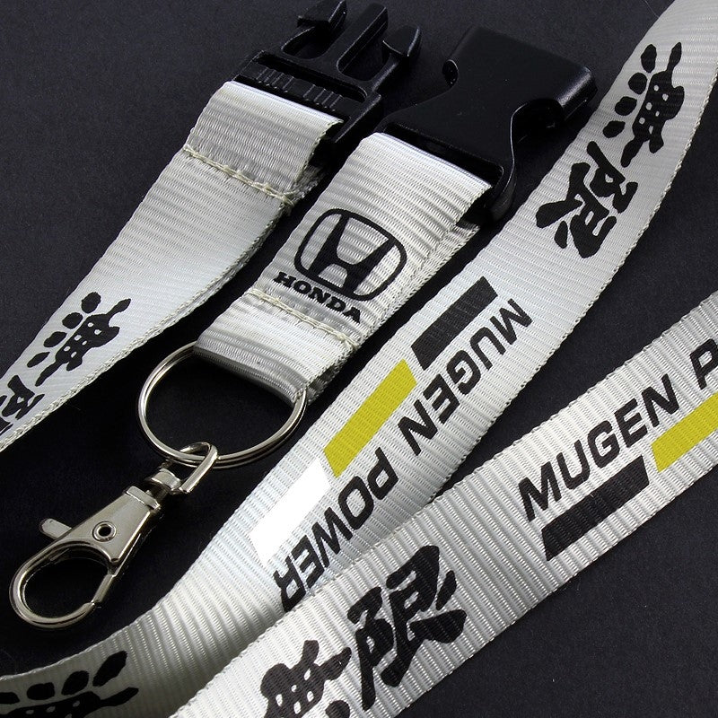Honda Mugen Silver Keychain Lnayard - Image 2