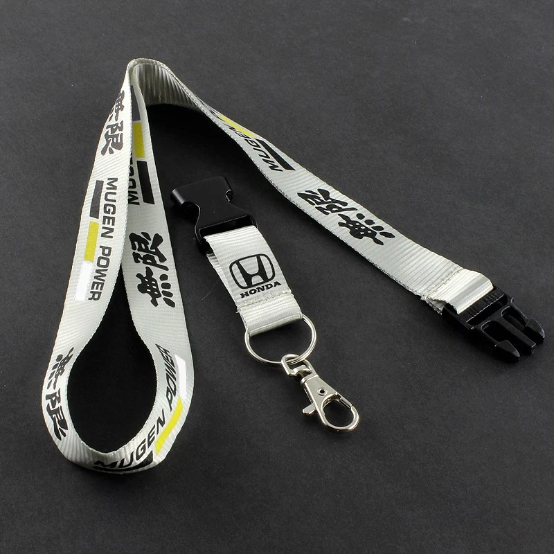 Honda Mugen Silver Keychain Lnayard - Image 3