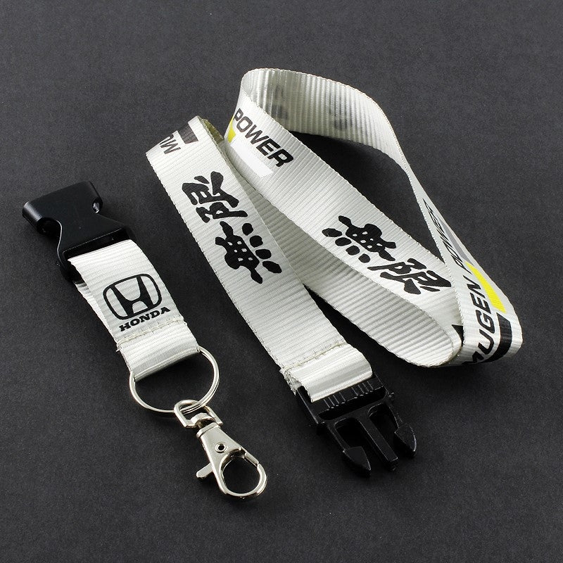 Honda Mugen Silver Keychain Lnayard - Image 4