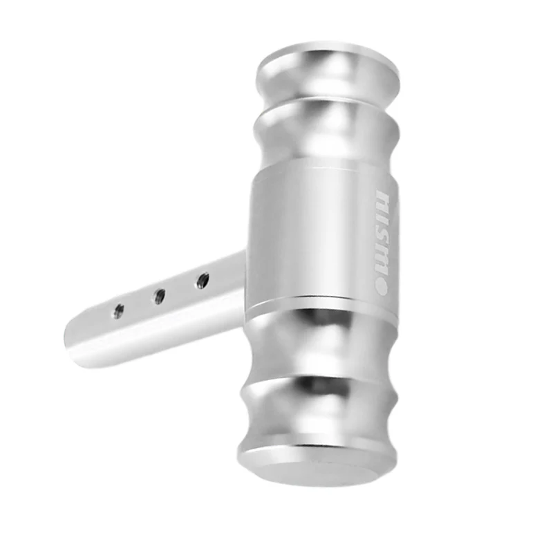 Silver NISMO NISSAN Car Shift Knob Aircraft Joystick Transmission Racing Gear Shifter - Image 6