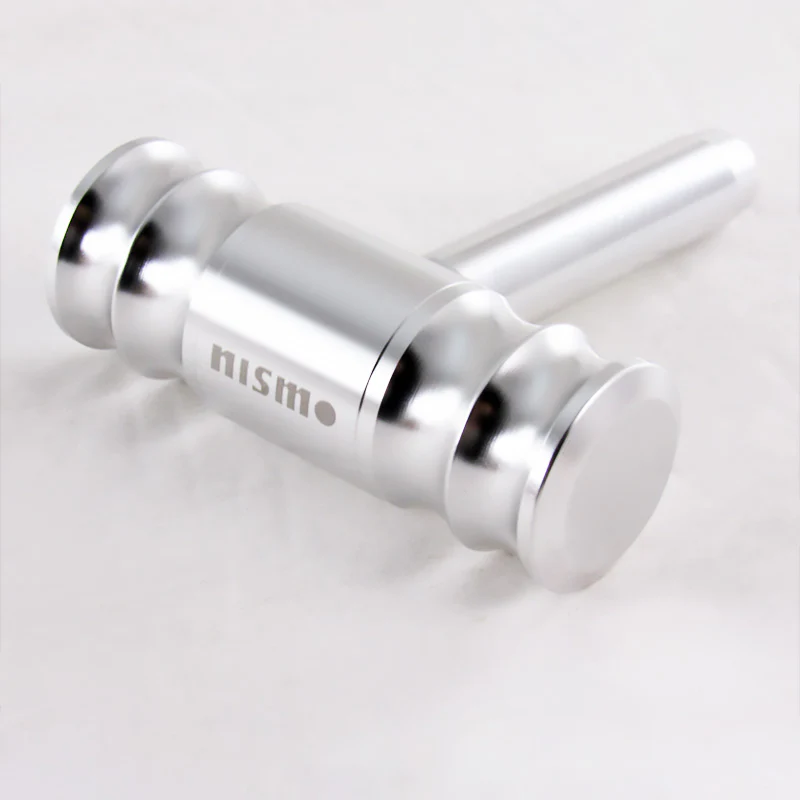 Silver NISMO NISSAN Car Shift Knob Aircraft Joystick Transmission Racing Gear Shifter - Image 8