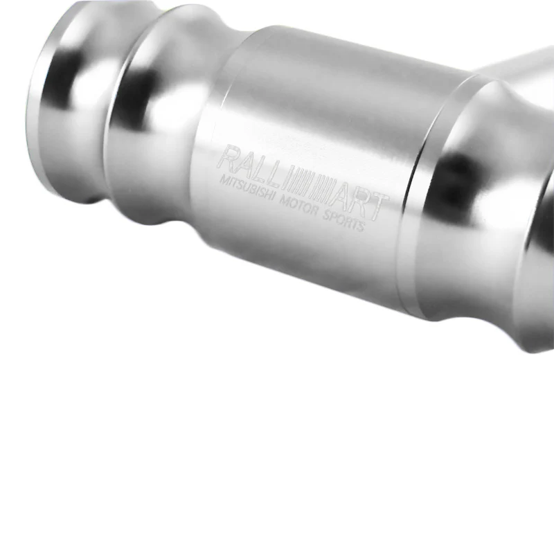 Silver RALLIART Mitsubishi Car Shift Knob Aircraft Joystick Transmission Racing Gear Shifter - Image 4