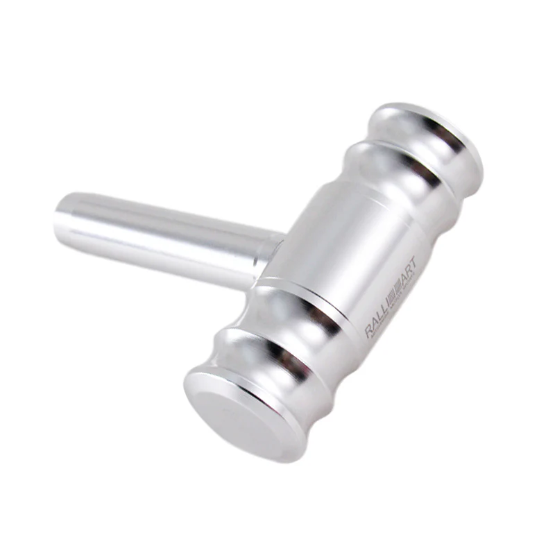 Silver RALLIART Mitsubishi Car Shift Knob Aircraft Joystick Transmission Racing Gear Shifter - Image 7