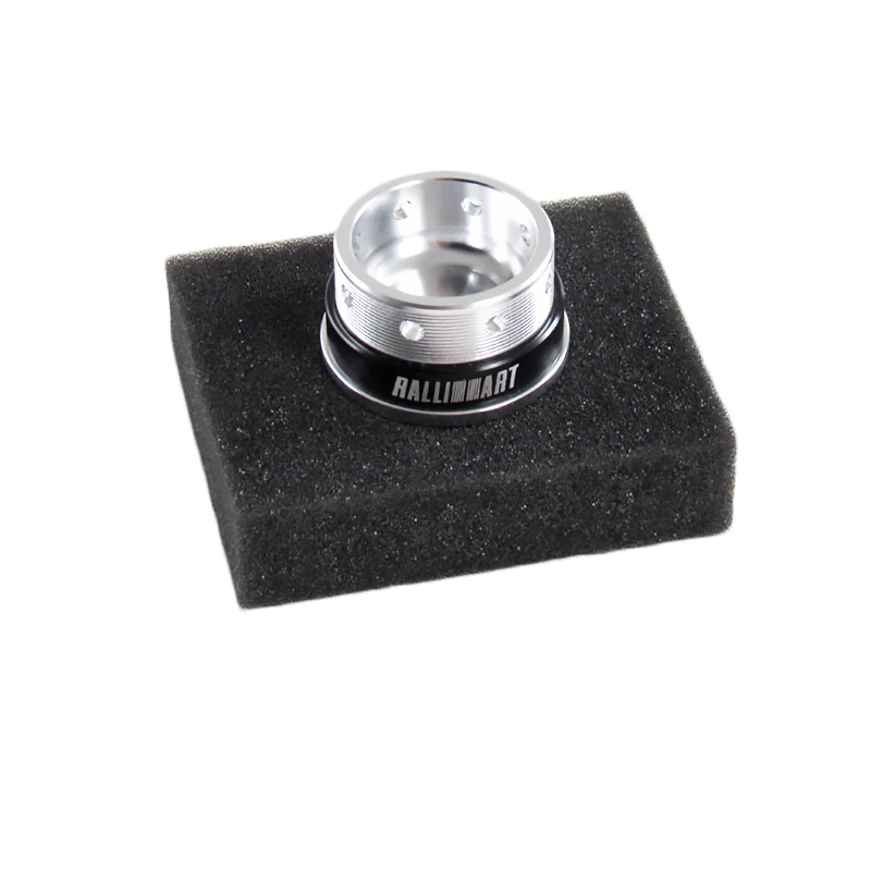 Silver Ralliart Racing Engine Oil Cap Oil Fuel Filler Cover Cap For Mitsubishi - Image 4