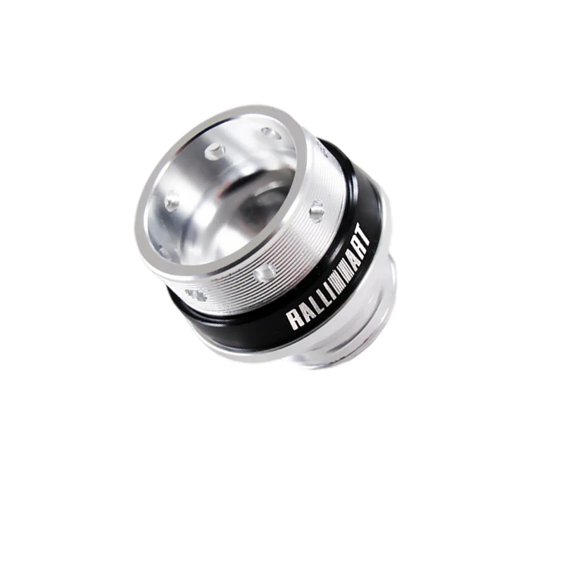 Silver Ralliart Racing Engine Oil Cap Oil Fuel Filler Cover Cap For Mitsubishi - Image 7