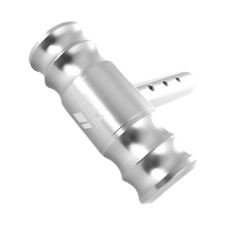 Silver TRD Car Shift Knob Aircraft Joystick Transmission Racing Gear Shifter - Image 4