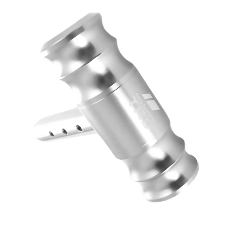 Silver TRD Car Shift Knob Aircraft Joystick Transmission Racing Gear Shifter - Image 6