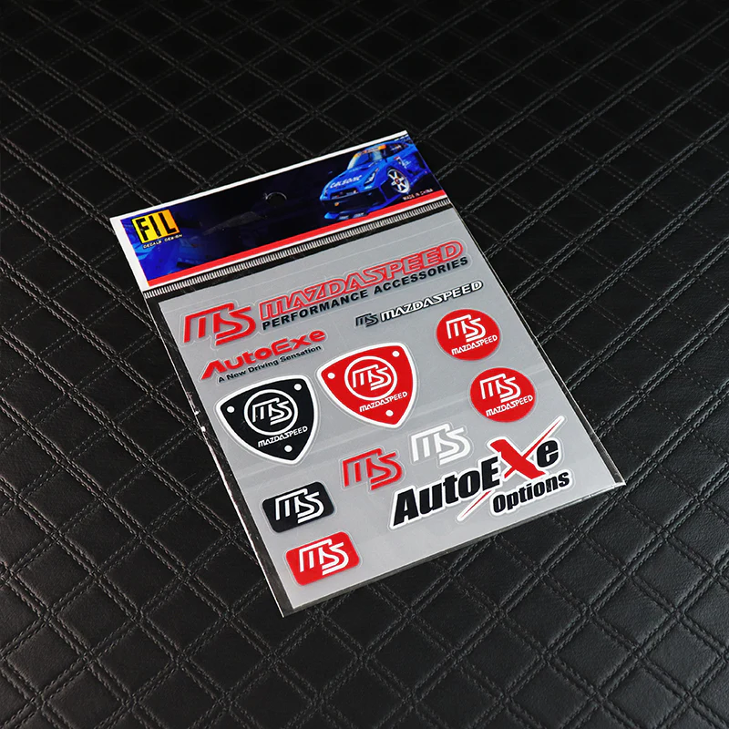 Mazdaspeed 12pcs Reflective Sticker Set - Image 5