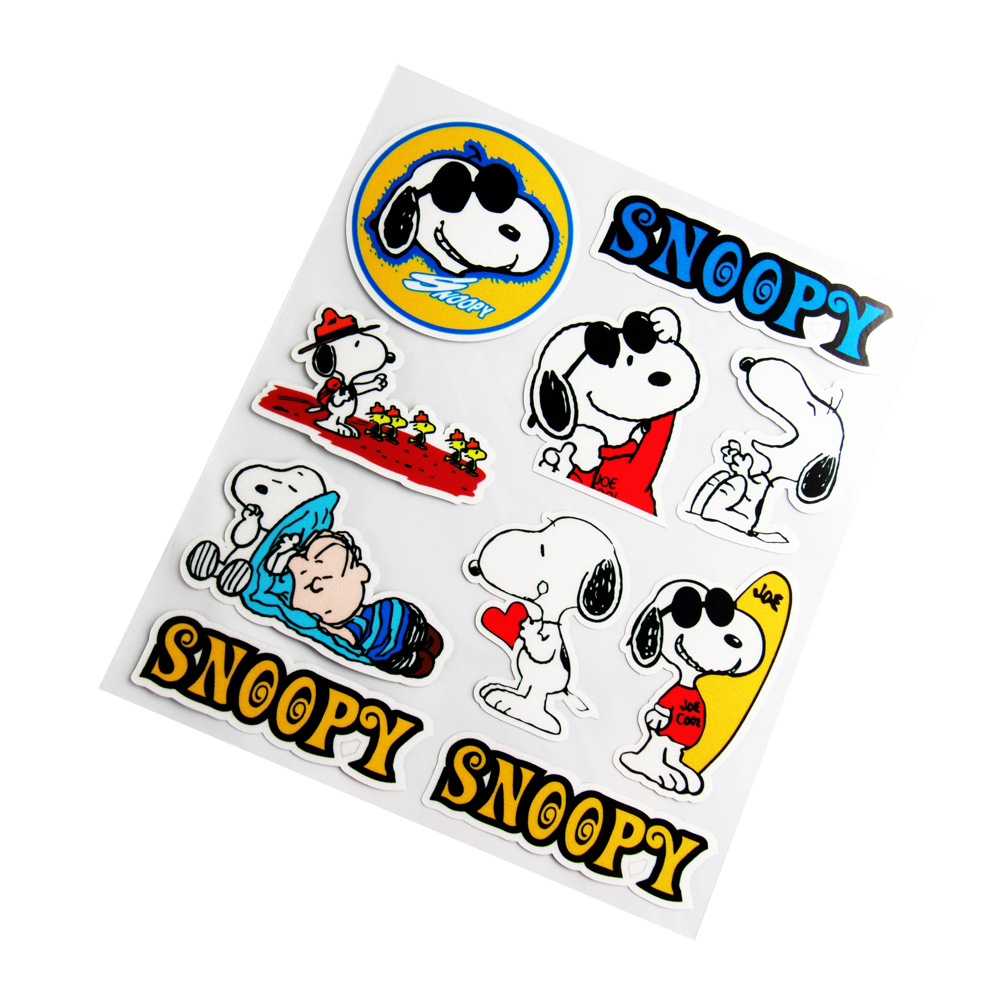 Snoopy Cool Reflective Car Truck Laptop Decal Sticker Window Vinyl New 10pcs Set - Image 5