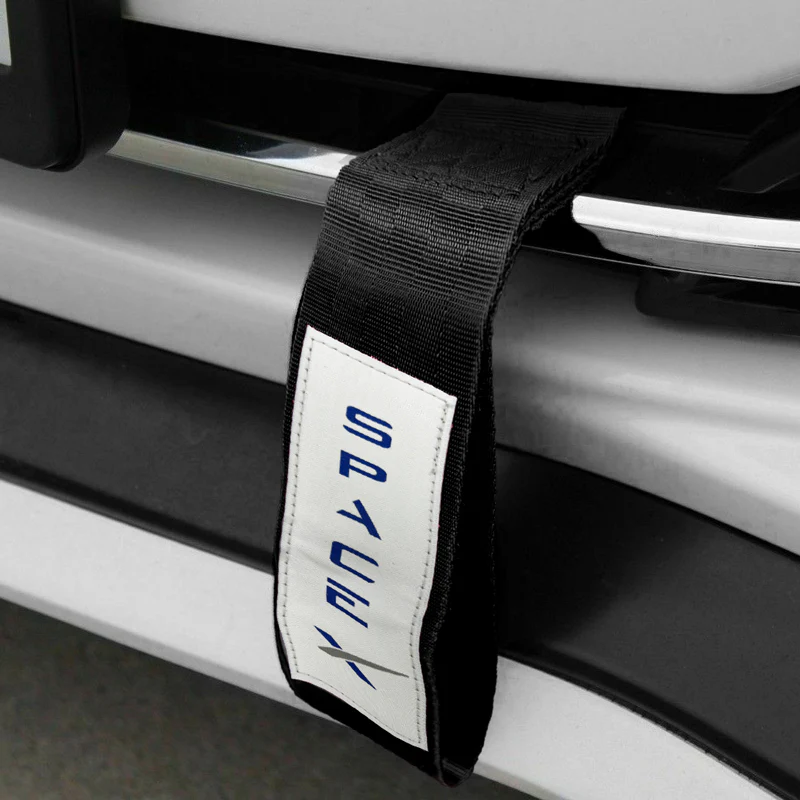 SpaceX RACING Drift Rally Sports NEO CHROME HIGH STRENGTH Tow Strap for Front / Rear Bumper - Image 8