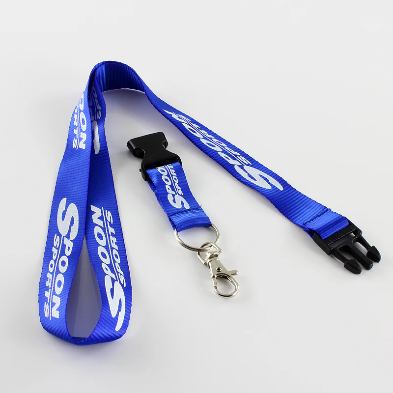 Spoon Sports Blue Keychain Lanyard - Image 5