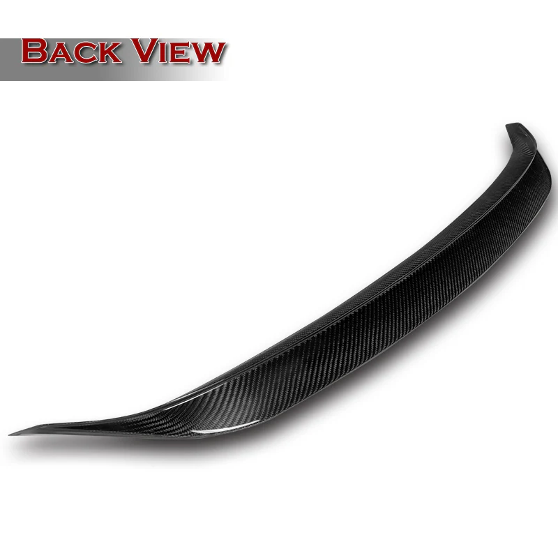 ST-Style Rear Trunk Lip Duckbill Spoiler Wing For 2022-2025 Subaru WRX STI -Real Carbon Fiber - Image 4
