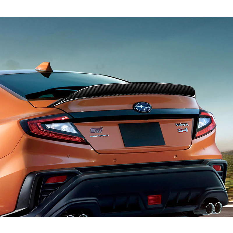 ST-Style Rear Trunk Lip Duckbill Spoiler Wing For 2022-2025 Subaru WRX STI -Real Carbon Fiber - Image 7