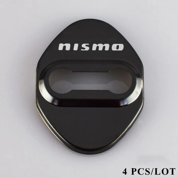 Stainless Steel Black Door Lock Door Striker Cover for NISMO - Image 2