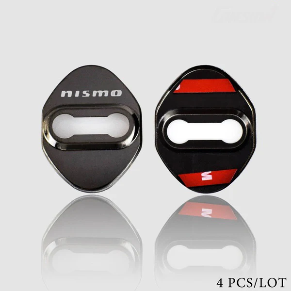 Stainless Steel Black Door Lock Door Striker Cover for NISMO - Image 3