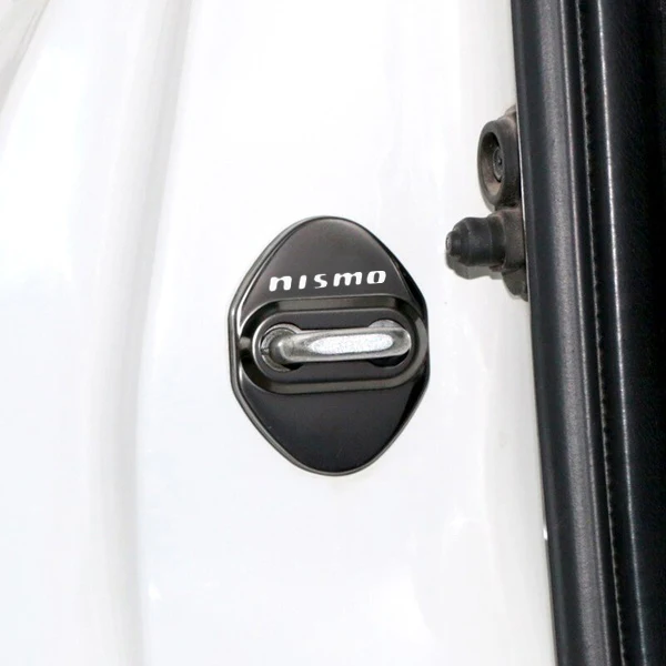 Stainless Steel Black Door Lock Door Striker Cover for NISMO - Image 6