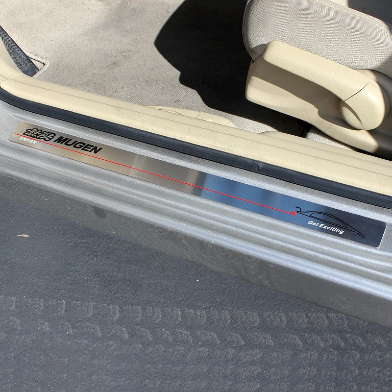 Mugen Stainless Steel Door Sill Entry Guard for 2006-2011 Honda Civic 4DR Sedan - Image 4