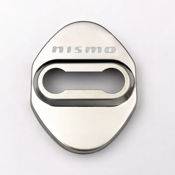 Stainless Steel Silver Door Lock Door Striker Cover for NISMO - Image 6