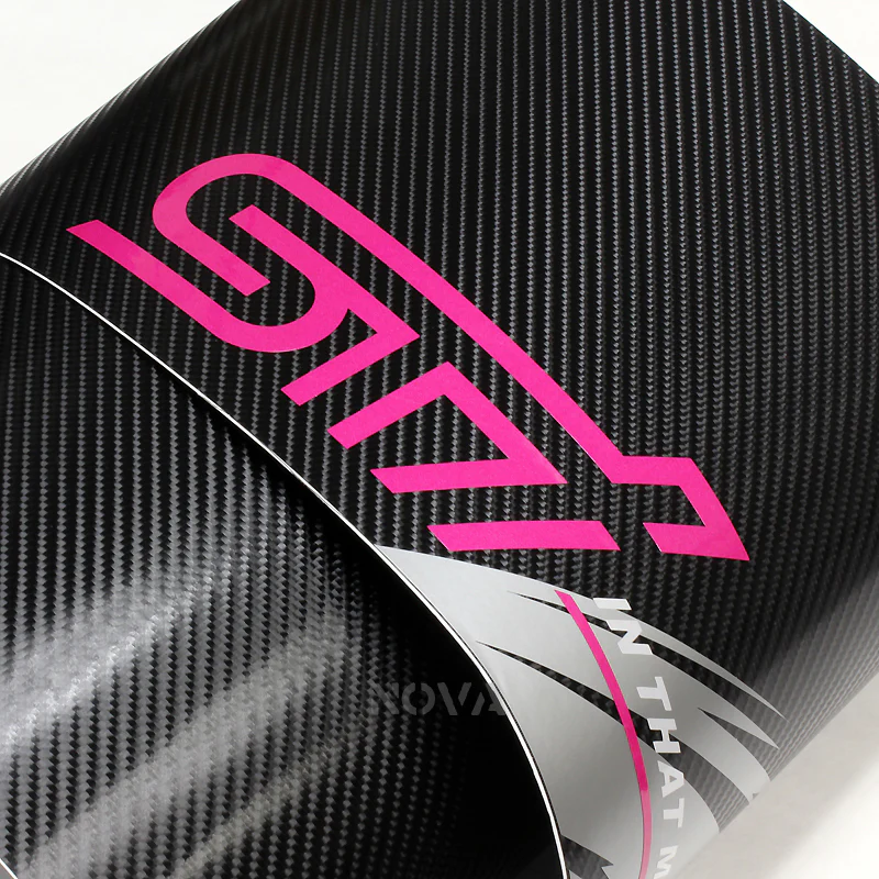 Subaru STI Carbon Fiber Windshield Banner - Image 4