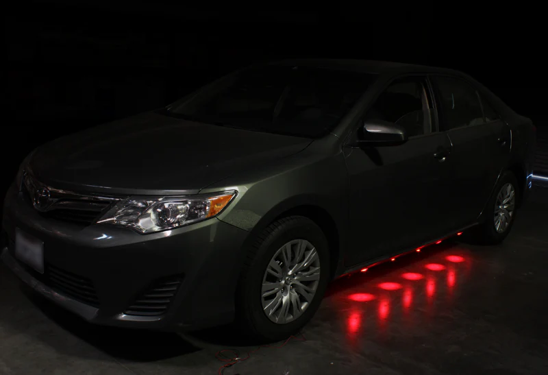 STP Style 90-LED Universal Under Car Underglow & Puddle Lighting Kit – Red - Image 3