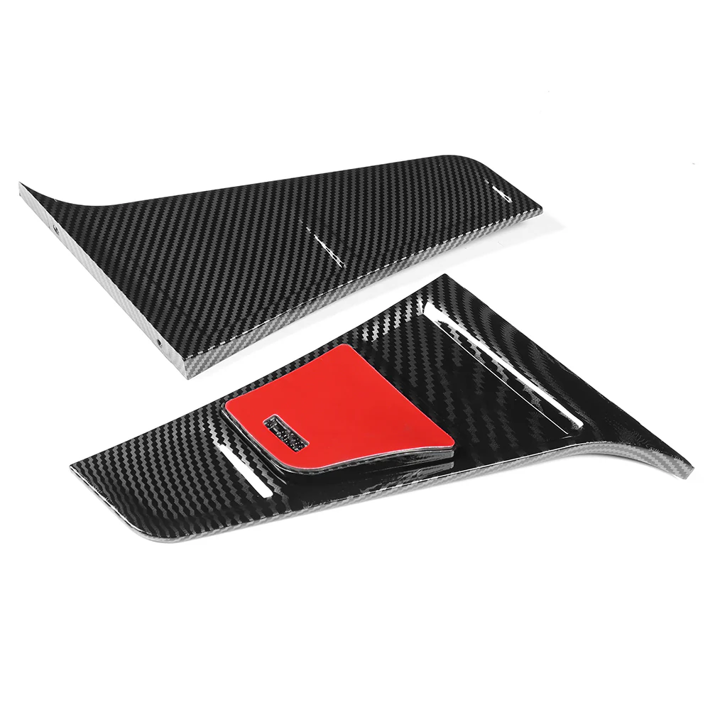 STP-Style For 2014-2017 Infiniti Q50 Luxe / Base Front Bumper Lip -Carbon Fiber Look - Image 5