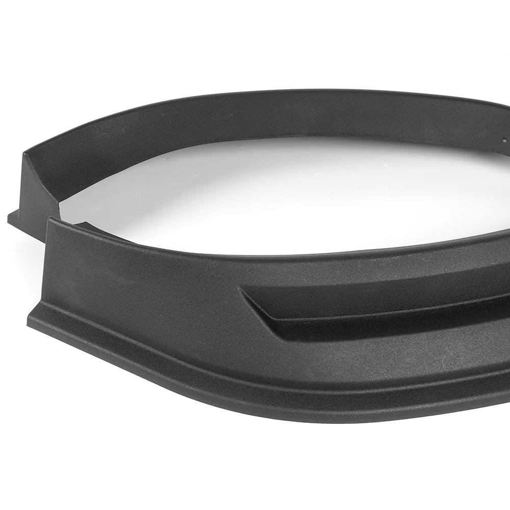 STP-Style For 2017-2019 Nissan Titan Front Bumper Lower Lip Splitter -Unpainted Matte Black - Image 3