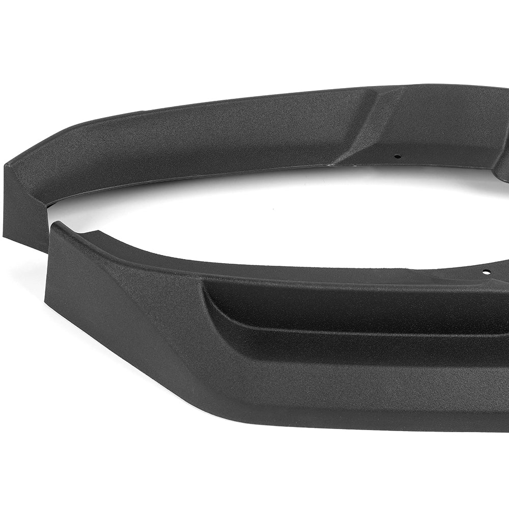 STP-Style For 2019 2020 2021 2022 2023 Ford Ranger Front Bumper Lip Splitter -Unpainted Matte Black - Image 3