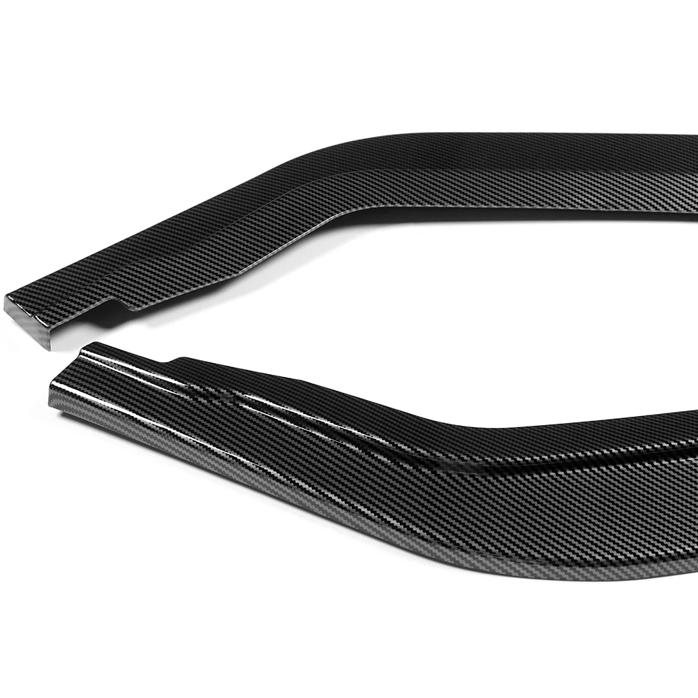 STP-Style For 2019-2024 Nissan Maxima Front Bumper Splitter Spoiler Lip 5PCS -Carbon Look Style - Image 3