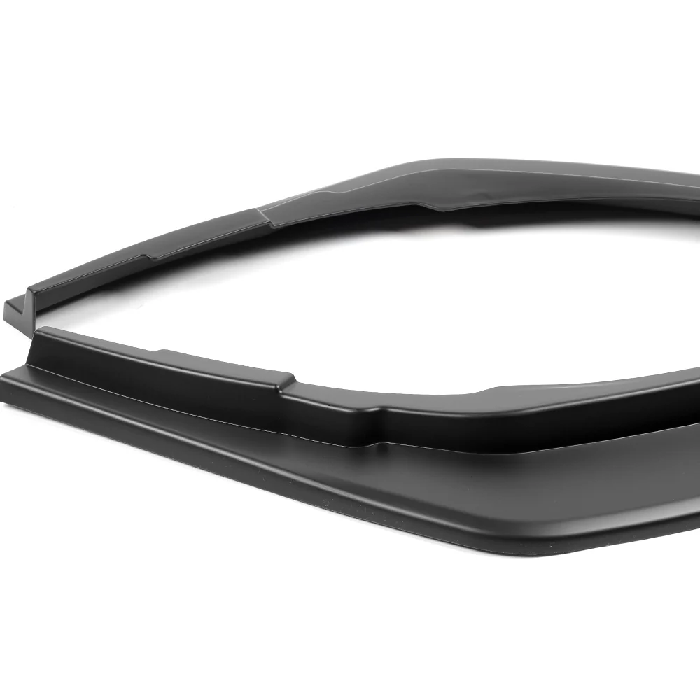 STP-Style For 2021 2022 2023 2024 Toyota Camry SE XSE Front Bumper Lower Lip Splitter -Unpainted Matte Black - Image 2
