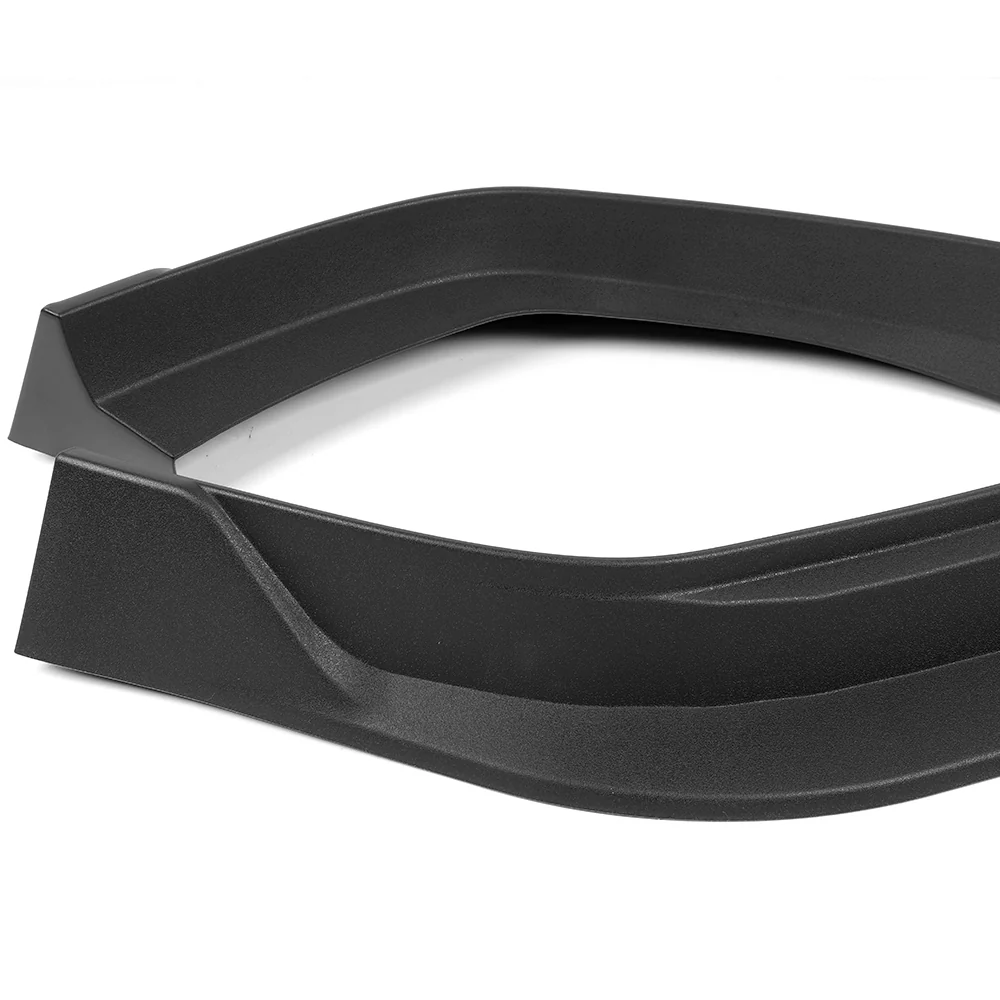 STP-Style For 2025 2026 2027 Ford Maverick XL Pickup Front Bumper Lower Lip Splitter -Unpainted Matte Black - Image 2