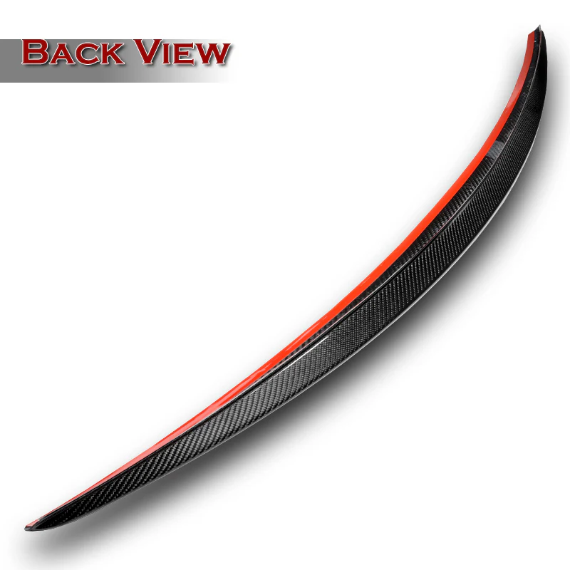 STP-Style Rear Trunk Lip Duckbill Spoiler Wing For 2006-2013 Lexus IS250 IS350 IS-F -Real Carbon Fiber - Image 4
