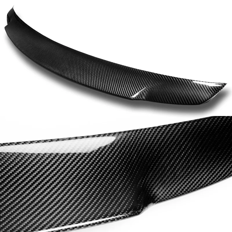STP-Style Rear Trunk Lip Duckbill Spoiler Wing For 2008-2013 Infiniti G37 2-DR / Coupe -Real Carbon Fiber - Image 2