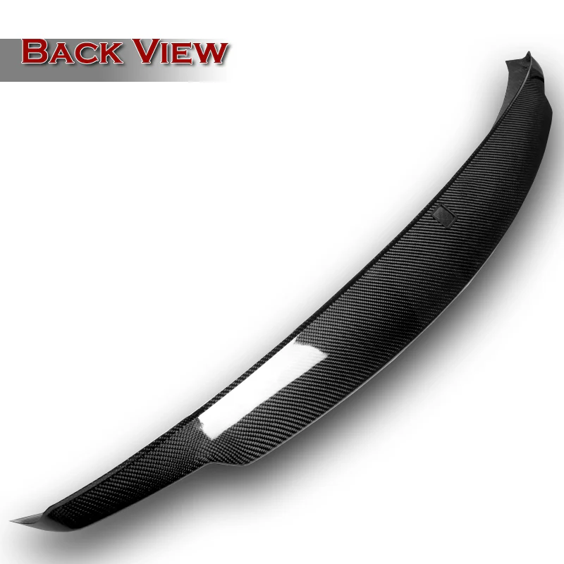 STP-Style Rear Trunk Lip Duckbill Spoiler Wing For 2008-2013 Infiniti G37 2-DR / Coupe -Real Carbon Fiber - Image 4