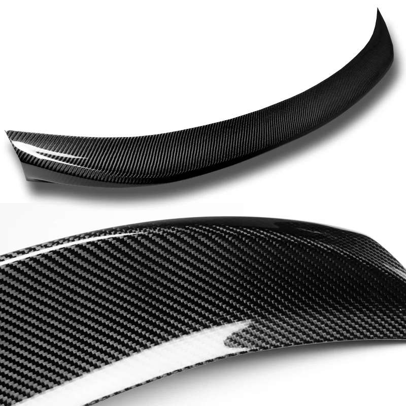 STP-Style Rear Trunk Lip Duckbill Spoiler Wing For 2003-2007 Infiniti G35 2-DR / Coupe -Real Carbon Fiber - Image 2