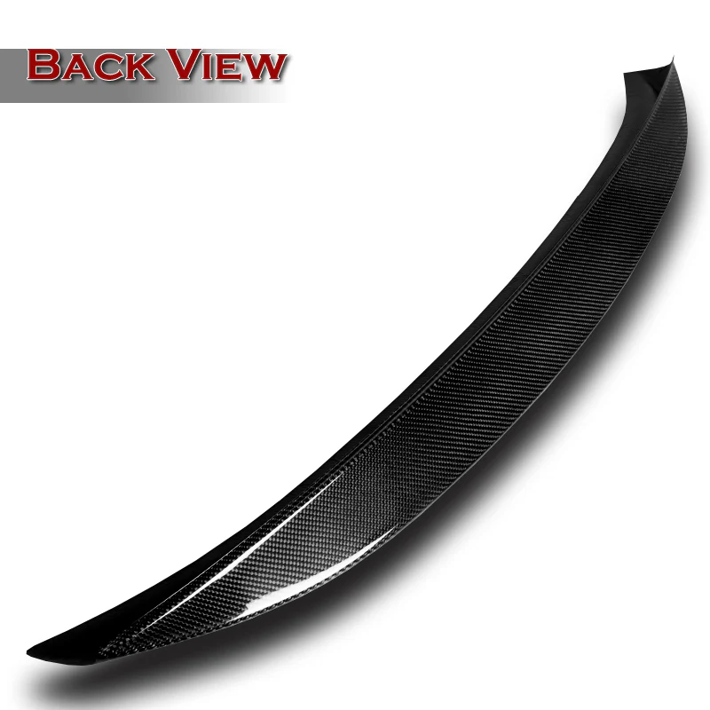 STP-Style Rear Trunk Lip Duckbill Spoiler Wing For 2003-2007 Infiniti G35 2-DR / Coupe -Real Carbon Fiber - Image 4