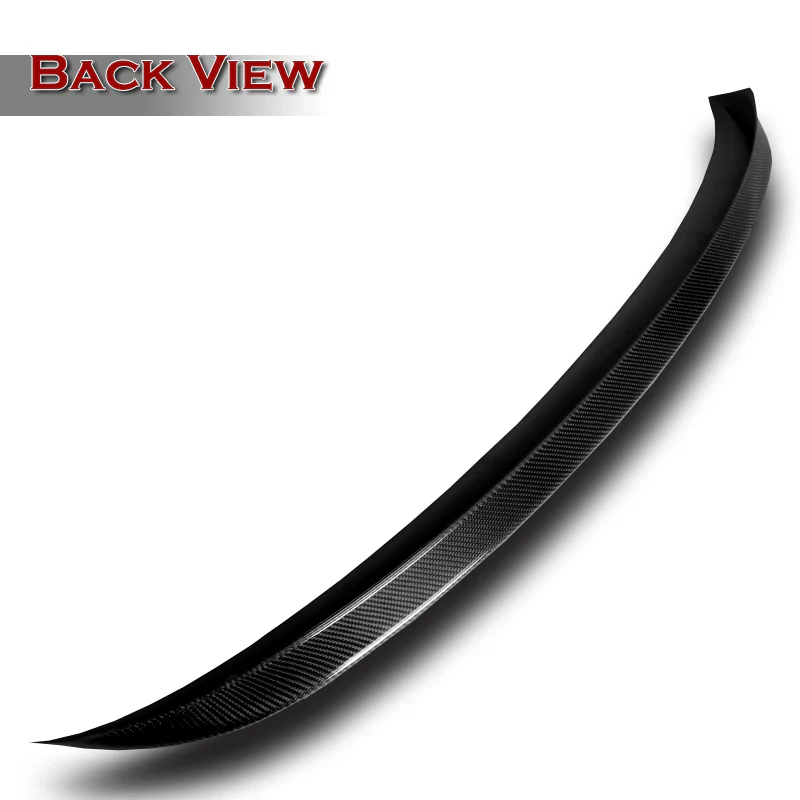 STP-Style Rear Trunk Lip Duckbill Spoiler Wing For 2003-2008 Nissan 350Z Z33 2-DR / Coupe -Real Carbon Fiber - Image 4