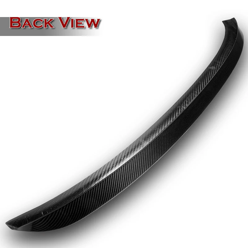 STP-Style Rear Trunk Lip Duckbill Spoiler Wing For 2015-2020 Subaru Legacy -Real Carbon Fiber - Image 4