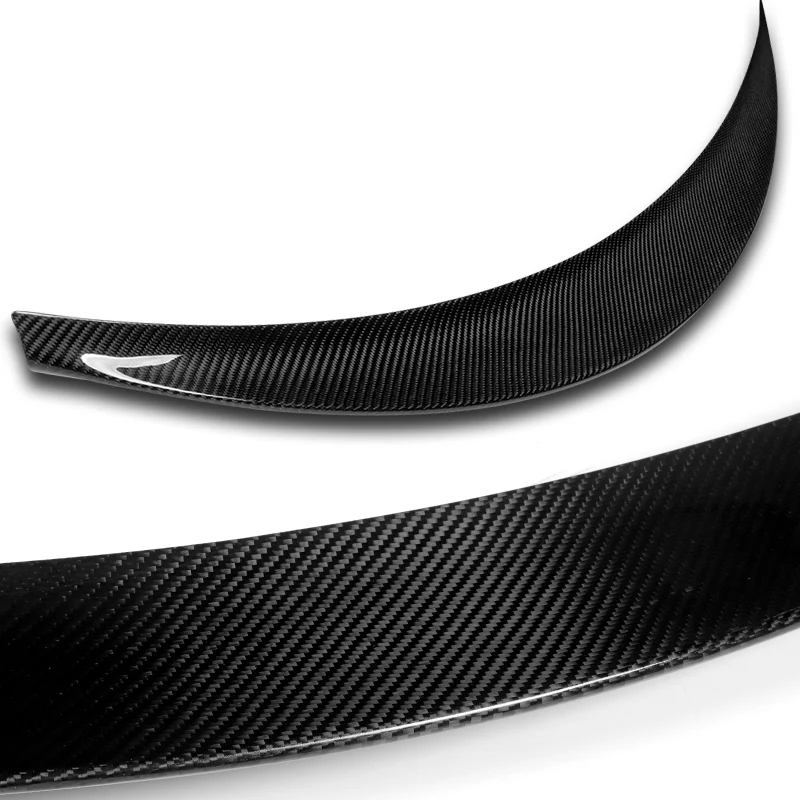 STP-Style Rear Trunk Lip Duckbill Spoiler Wing For 2017-2023 Tesla Model 3 -Real Carbon Fiber - Image 2