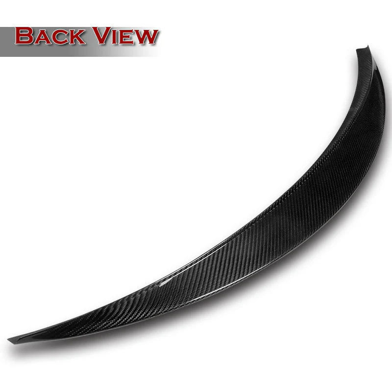 STP-Style Rear Trunk Lip Duckbill Spoiler Wing For 2017-2023 Tesla Model 3 -Real Carbon Fiber - Image 4