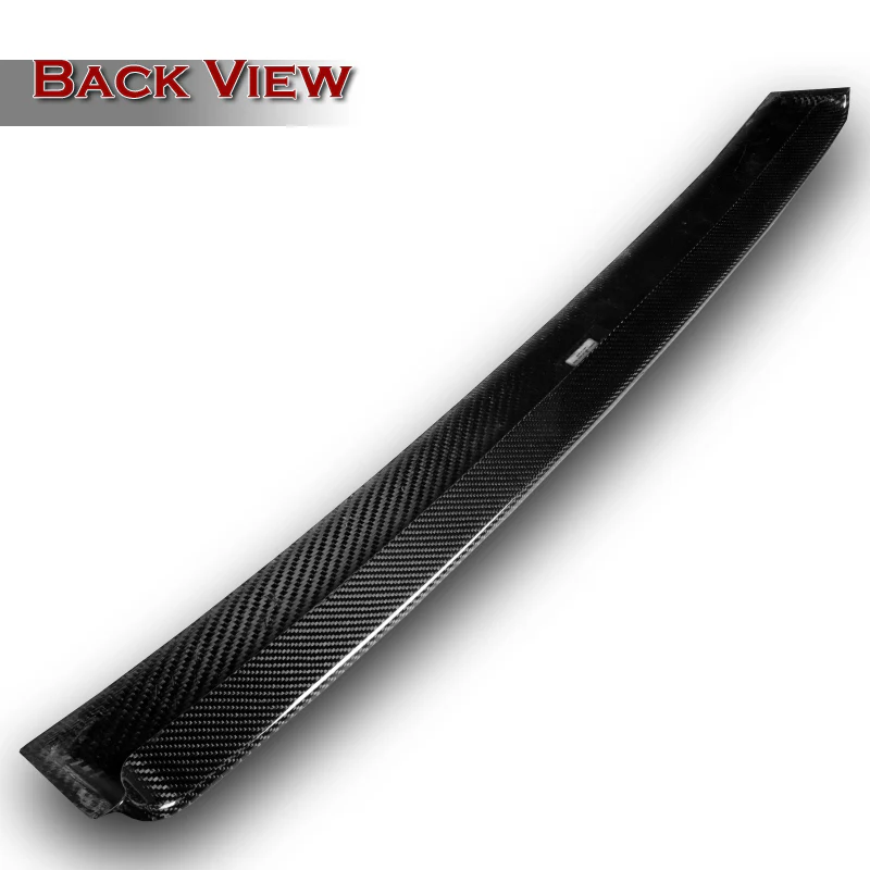 STP-Style Rear Window Roof Visor Wing Spoiler For 2003 - 2008 Nissan 350Z Z33 -Real Carbon Fiber - Image 4