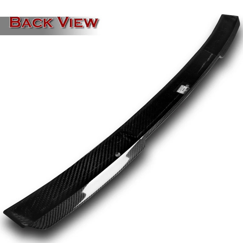 STP-Style Rear Window Roof Visor Wing Spoiler For 2015-2020 Acura TLX -Real Carbon Fiber - Image 4