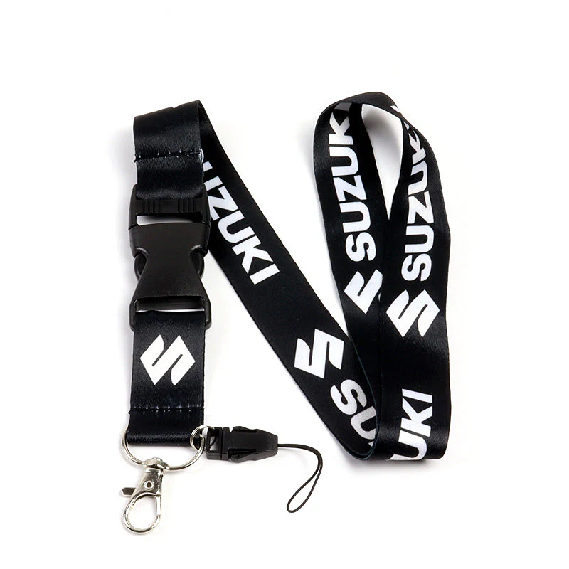 SUZUKI Racing Set of Biker Keychain Lanyard Motorcycle Strap Tag with GSX Backpack Metal Hook Key Ring - Image 7