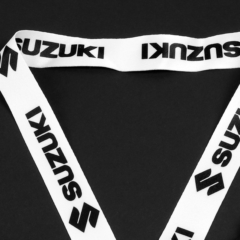 SUZUKI Racing White/Black Set of Biker Keychain Lanyard Motorcycle Strap Tag with GSX1300R YOSHIMURA Key chain - Image 10