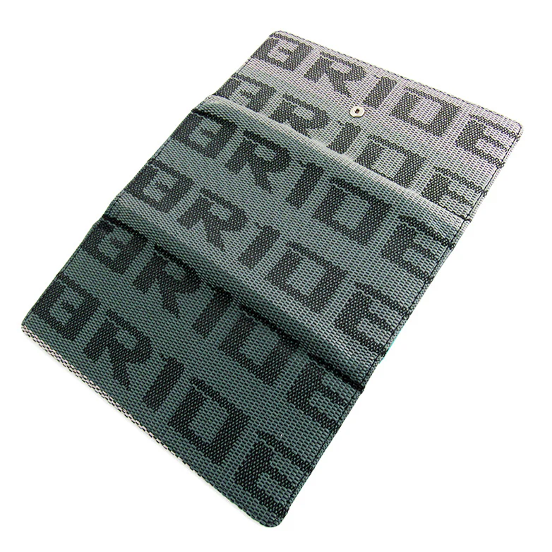 Bride Gradation Teal Leather Trifold Clutch - Image 4